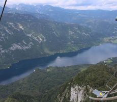 Bohinjsko jezero iz gondole